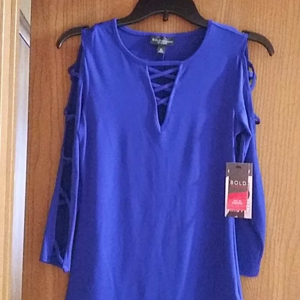Royal Blue long sleeve top